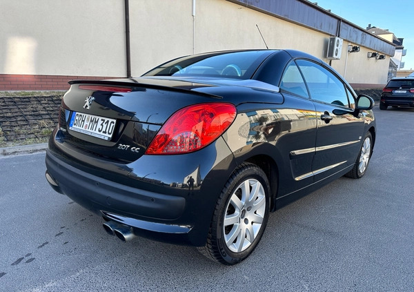 Peugeot 207 CC cena 14500 przebieg: 209205, rok produkcji 2008 z Gostyń małe 781